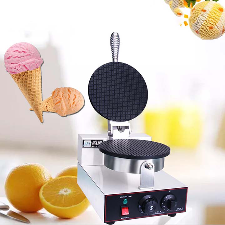Máy làm ốc quế 1200W điều chỉnh 50 - 250 độ, làm nóng nhanh