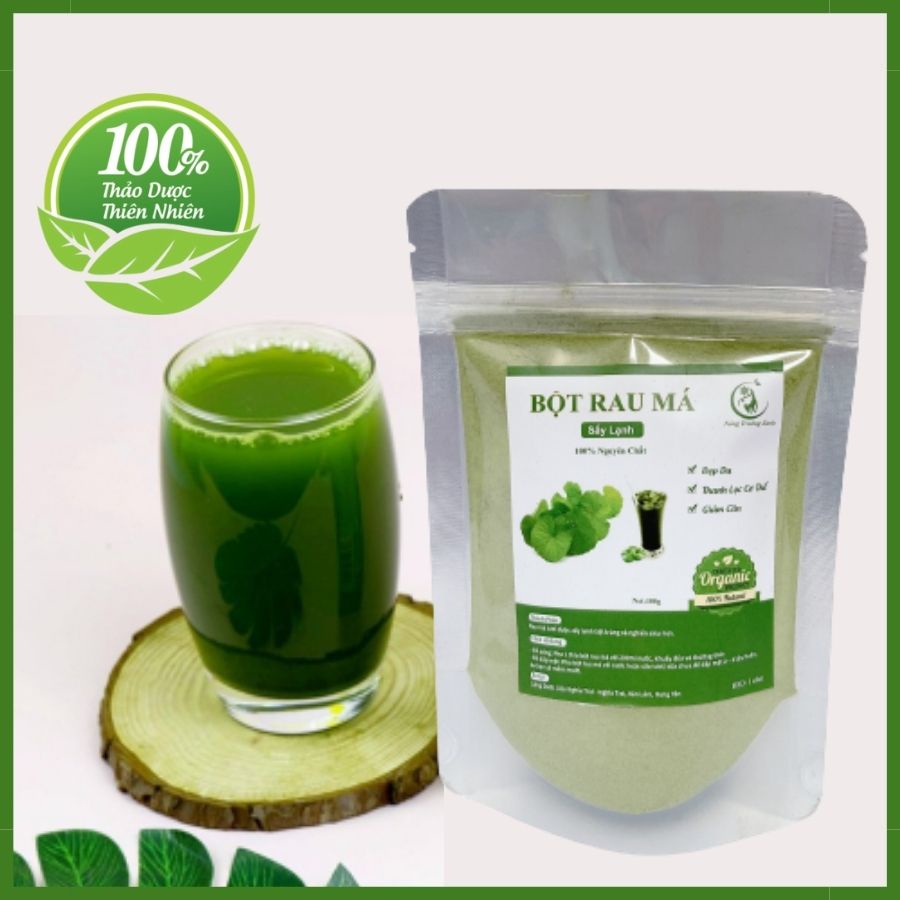 Bột rau má sấy lạnh nguyên chất uống liền 100g | Shopee Việt Nam