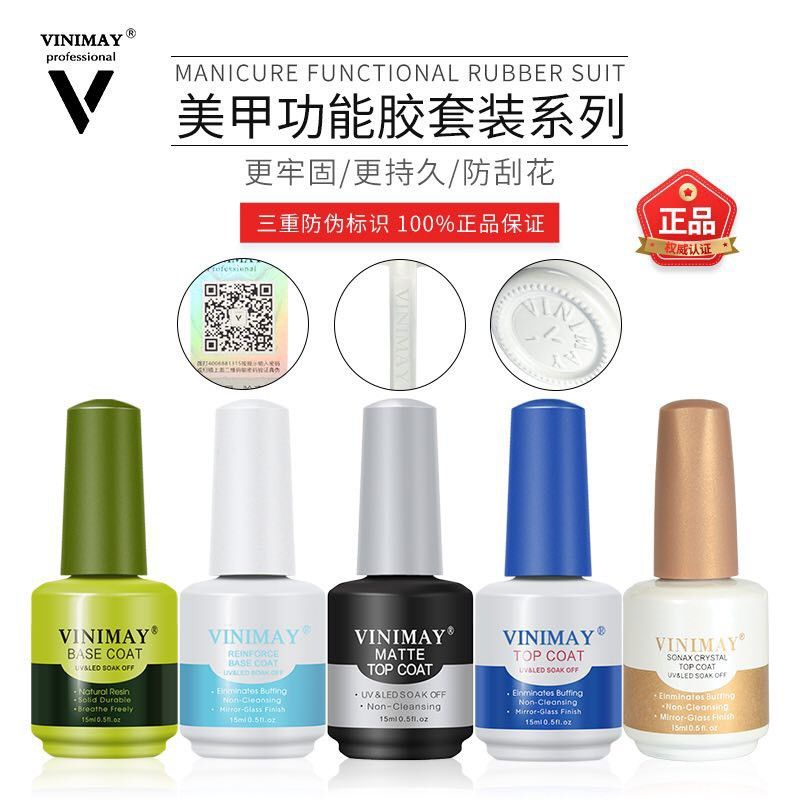Base Coat Vinimay chính hãng - gel liên kết chuyên dụng cho dân làm móng