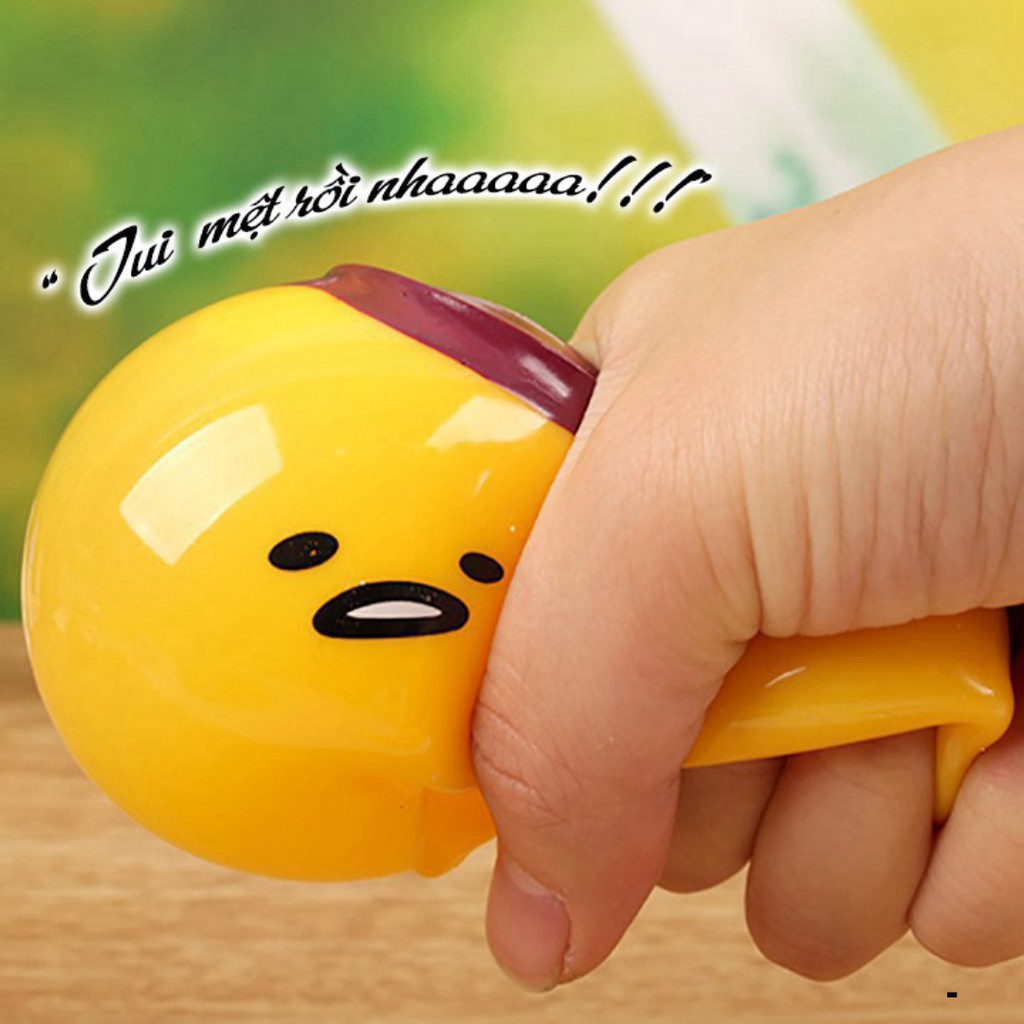 Bánh Flan - Pudding Gudetama (Tròn) GUDETAMA SQUIShY trúng trút giận ...