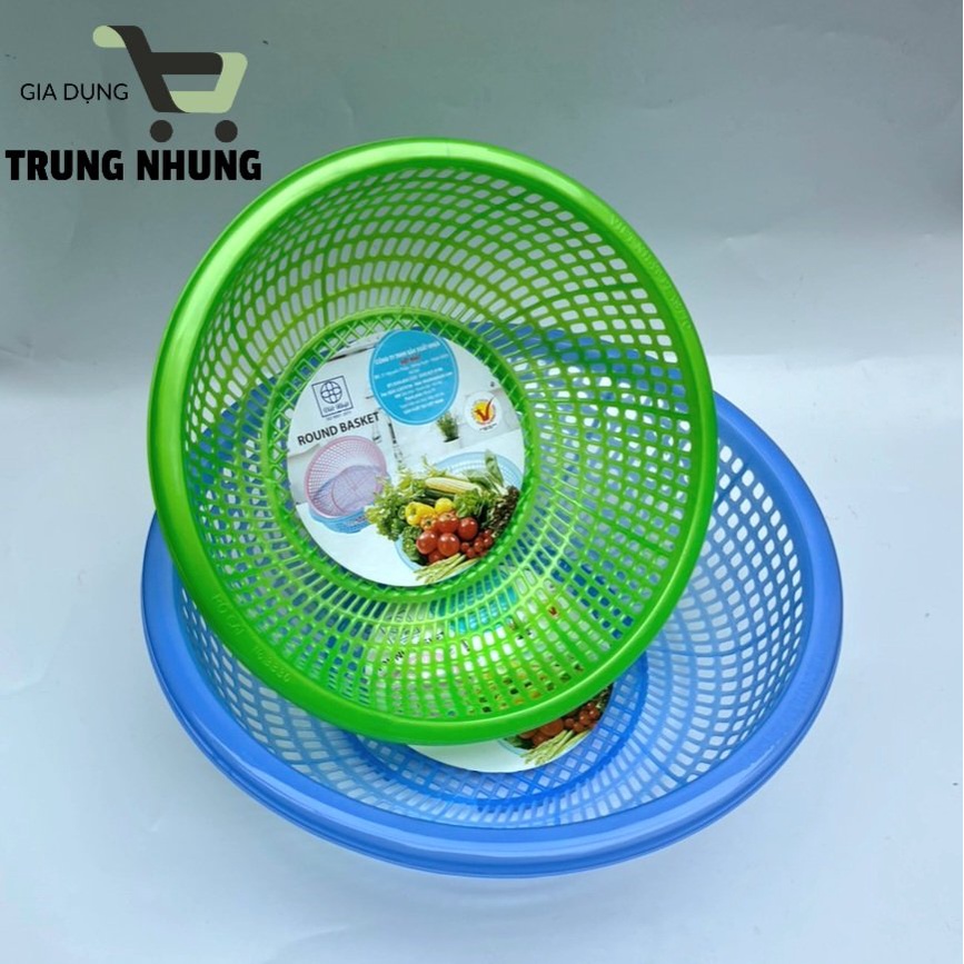 Rổ rửa rau, rổ đựng hoa quả, rổ nhựa đựng rau Việt Nhật | Shopee Việt Nam