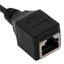 BTM 12in 3 5mm 1 8 Stereo Nam Cắm Sang RJ45 Nữ Ổ Cắm Ethernet Adapter Cáp