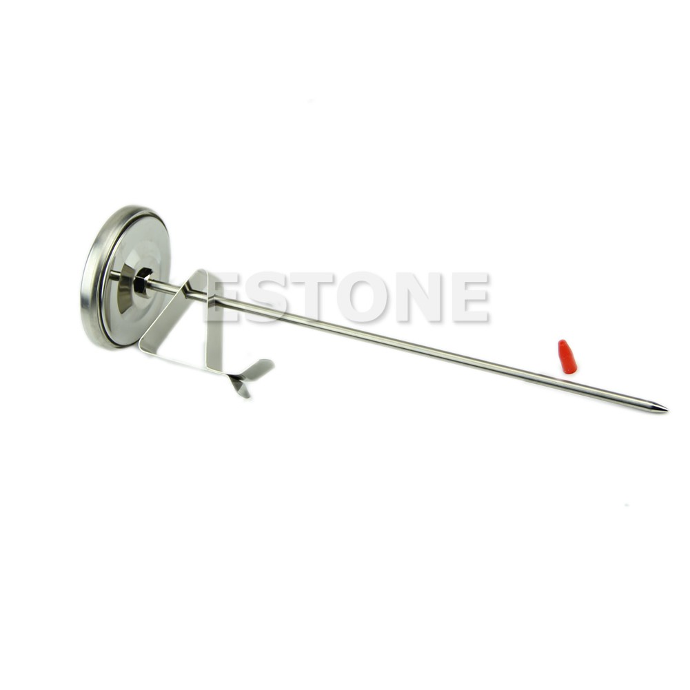 Nhiệt kế nhiệt độ thực phẩm 200 ° Thép không gỉ C