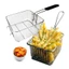 Rổ chiên inox chiên khoai tây, gà rán, đồ ăn nhanh