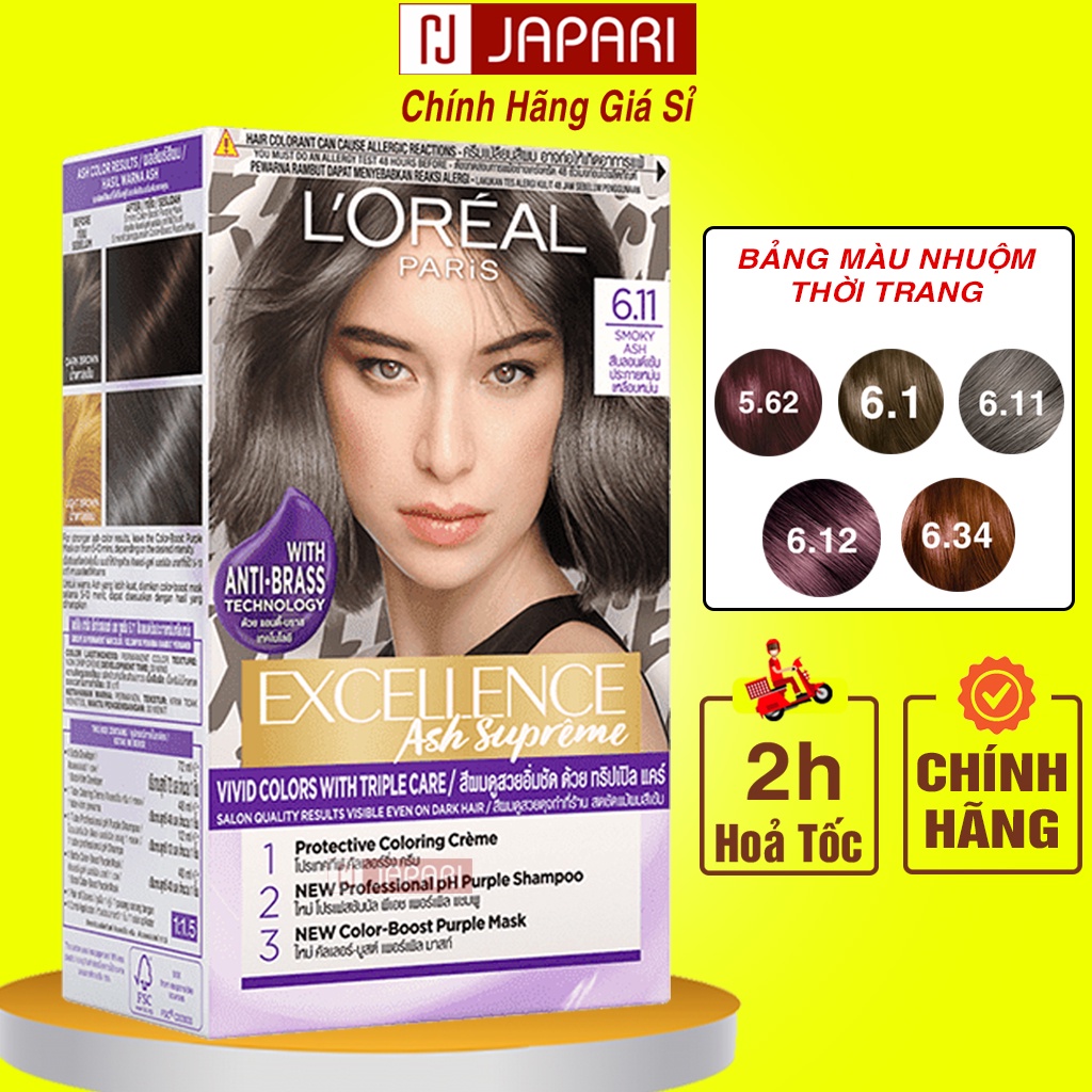 Với thuốc nhuộm tóc Loreal giá tốt, bạn sẽ có cơ hội sở hữu một mái tóc mới và đẹp hơn mà không cần lo lắng về chi phí. Với sản phẩm chất lượng cao của Loreal, các tinh chất tự nhiên cùng với công nghệ tiên tiến sẽ giúp cho mái tóc của bạn trở nên bóng mượt và đầy sức sống hơn bao giờ hết.