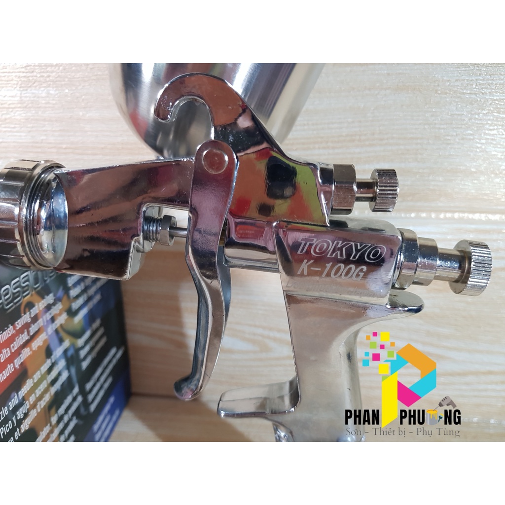 VÍT TUA LÊ/ SÚNG PHUN SƠN K-1009 _ Ø 1.3 PROFESSIONAL SPRAY GUN _ CONVENTIONAL GUN _ K100G (TOKYO)