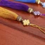 10cm Silk Tread Tua Rua Bàn Chải Có Nhẫn Để Trang Sức Làm Viền Tự Làm Bông Tai Mặt Dây Chuyền Charm