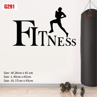 Decal dán tạo động lực trong phòng Gym, thu hút khách hàng, tạo điểm nhấn cho không gian P19
