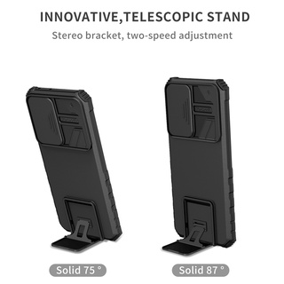 Ốp Điện Thoại Siêu Mỏng Chống Sốc Có Giá Đỡ Cho Samsung Galaxy A02S A03S A21S A10S A20S A22 4G M32 4G