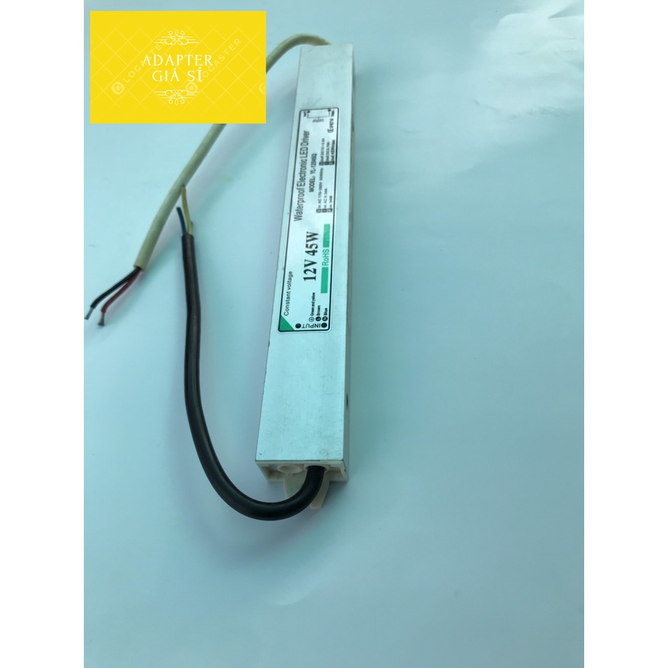 Nguồn LED 12V 45W chống nước IP67