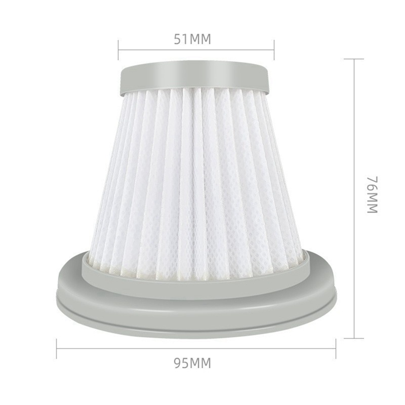 5 cái cho Xiaomi Deerma DX118C DX128C Bộ lọc HEPA Máy hút bụi Thay thế Bộ phận phụ kiện