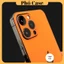 Miếng dán lưng da màu cam cho iPhone 12- 17promax