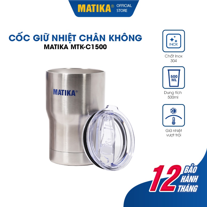 Cốc giữ nhiệt MATIKA 500ml MTK-C1500