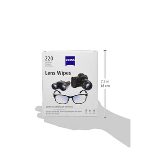 Giấy Zeiss Lens Wipes hộp 220 tờ - Giấy lau Lens Ống kính, Máy ảnh, Điện thoại, Mắt kính (Trắng)