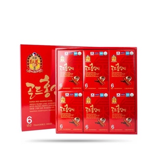 Nước Hồng Sâm Chén Dream 6 Năm Tuổi Hàn Quốc - Hộp 30 Gói x 70ml