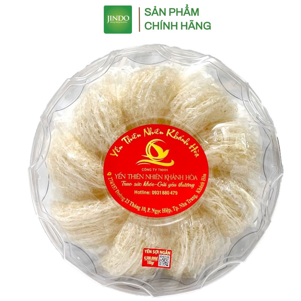Yến sào Khánh Hòa cao cấp JINDO đệ nhất yến 100g tác dụng bồi bổ sức khỏe
