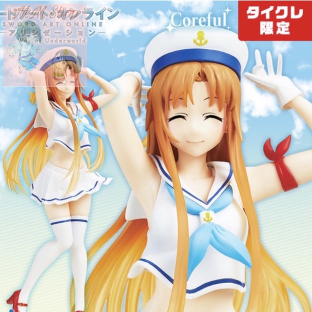 Mô hình Asuna Thuỷ Thủ Limited. Sword Art Online Asuna Coreful