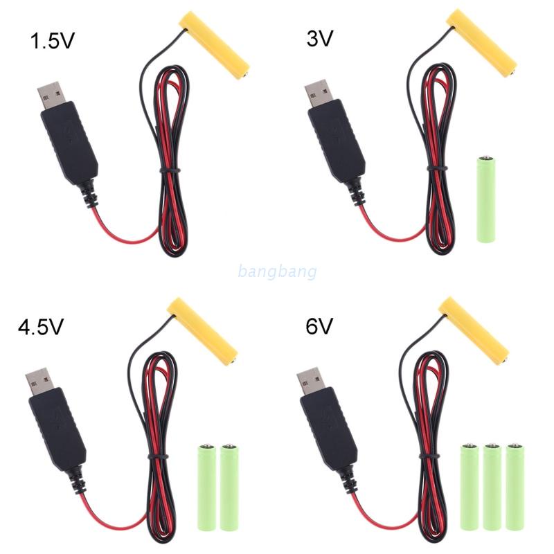 AAA  Eliminator USB/Type C Power Supply Cable Replace 1-4pcs AAA