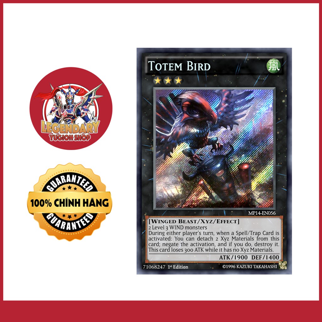 [ENJP][Thẻ Bài Yugioh Chính Hãng] Totem Bird Shopee Việt Nam
