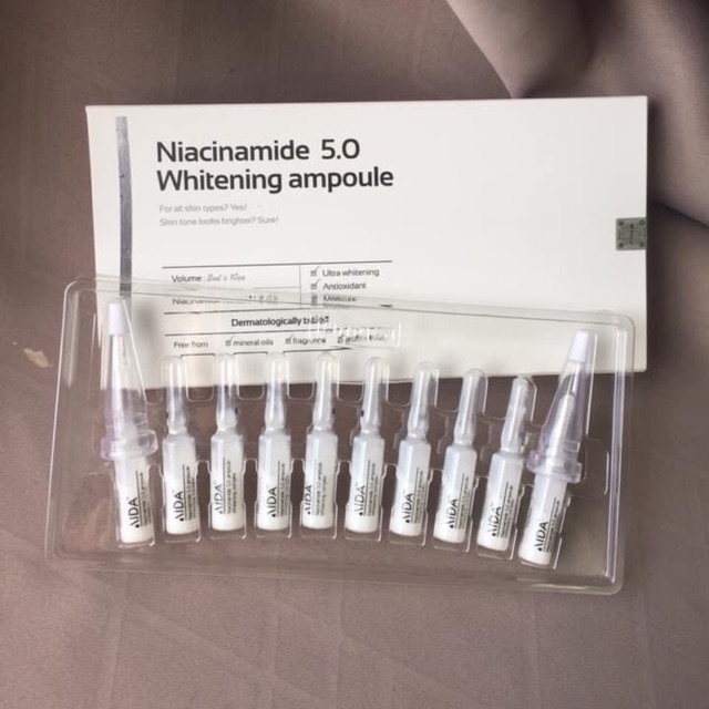 TẾ BÀo GỐc 10mgrx Niacinamide 5 0 Whitening Ampoule Shopee Việt Nam