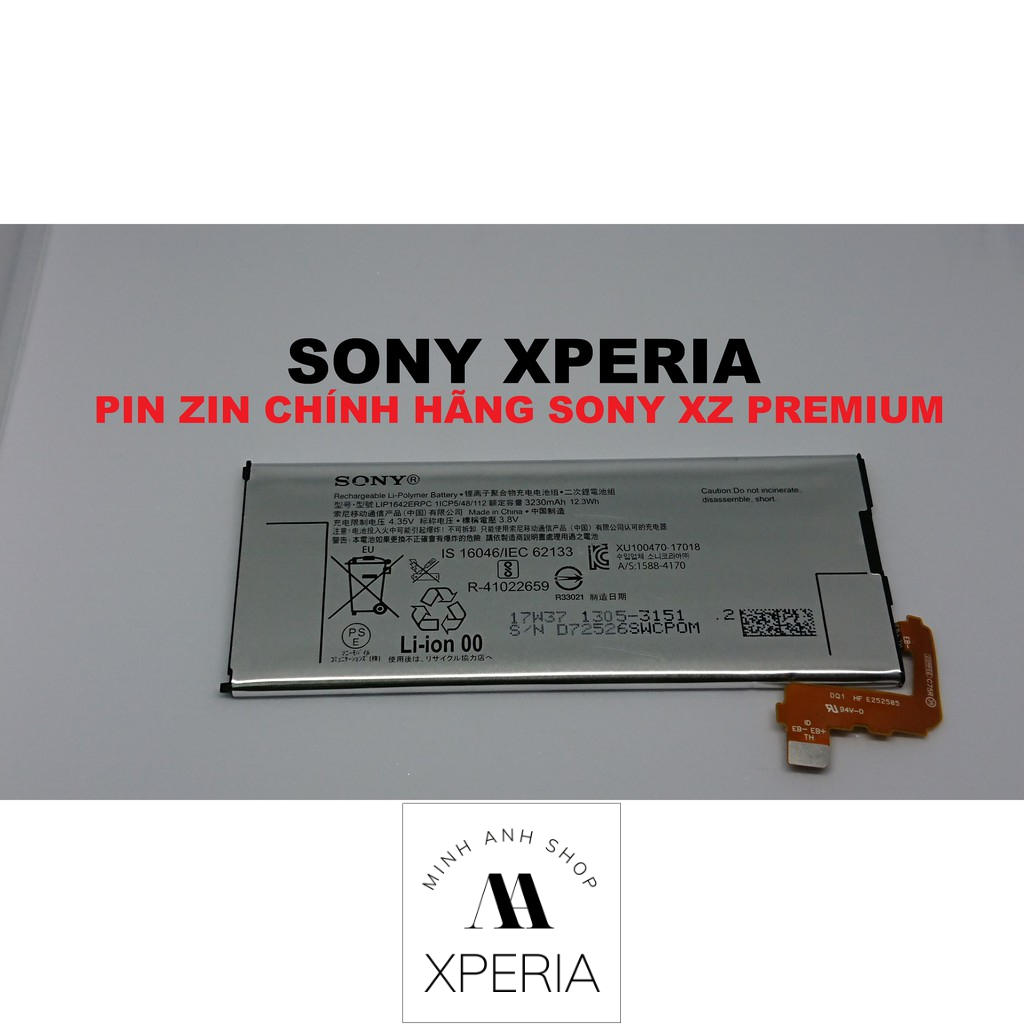 PIN ZIN CHÍNH HÃNG SONY XPERIA XZ PREMIUM ( G8141 ; G8142 ; G8188