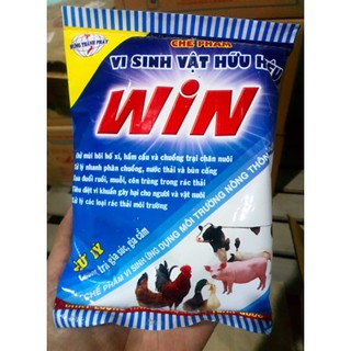 Men khử mùi và xử lý chuồng trại gia súc, gia cầm Win (chế phẩm vi sinh hữu hiệu WIn)