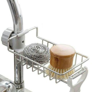 (XẢ LỖ)Giá để khăn gắn vòi rửa bát bằng inox [siêu hot]