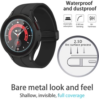 Kính Cường Lực Cong 2.5D Cho Đồng Hồ Thông Minh Samsung Galaxy Watch 5 40mm 44mm Galaxy Watch 5 pro 45mm