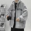 Áo khoác nỉ dây kéo form to y hình siêu hot thời trang Hàn Quốc - Phong Cách Hip Hop HIYU STORE