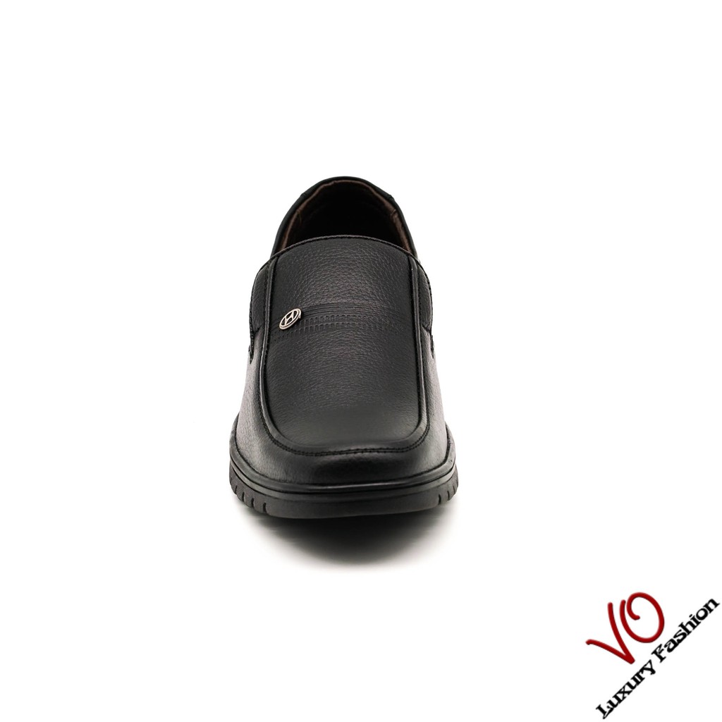 Ảnh Giày ông già da bò thật màu đen và nâu VO LUXURY FASHION KK 445 3