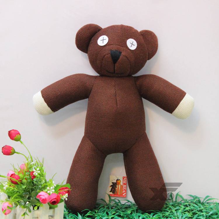 PS1 Mr Bean Gấu Bông Búp Bê Sang Trọng Đồ Chơi Trẻ Em Dễ Thương Nhồi Bông Búp Bê Hoạt Hình Gối Đệm Trang Trí Nhà Trẻ Em Quà Tặng SP1