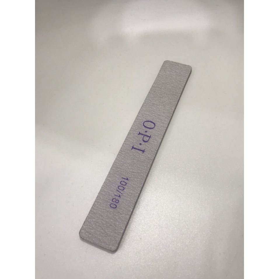 Dũa OPI ĐẦU VUÔNG - Ahever - Dày Có Lớp Đệm Độ Nhám 100-180, Loại Dày Chuyên Dụng Cho Nail Design đủ size