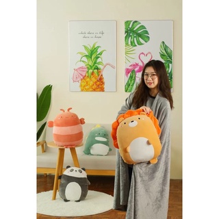 Miniso💥Gấu mền cho bé đi học, dân văn phòng, du lịch💥Cam kết Gấu nhập khẩu ngoại