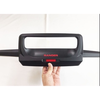 Ốp tay mở cốp sau xe Ford Raner 2014 - 2021 nhựa đen cao cấp