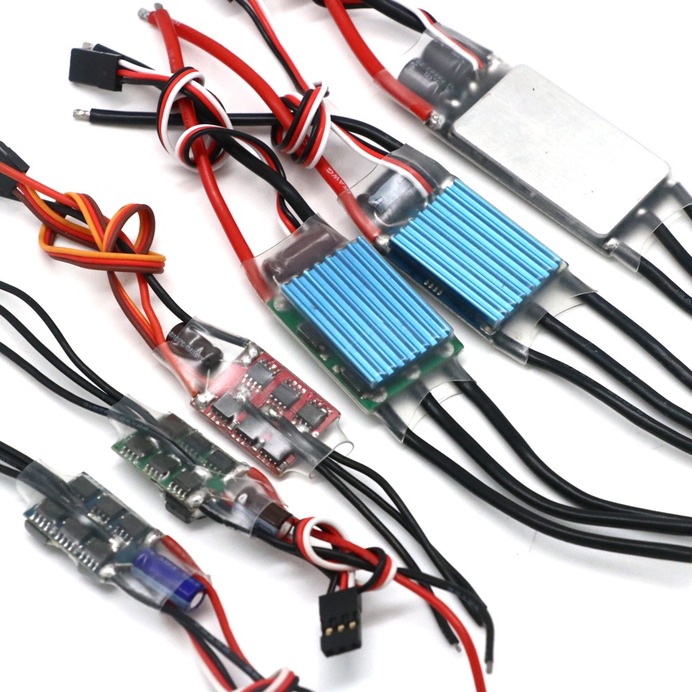 Bộ Điều Khiển Tốc Độ RC 2-3S ESC 6A 8A 10A 12A 15A 20A 30A 40A Cho Máy ...