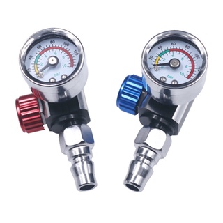Bộ Điều Chỉnh Áp Suất Súng Sơn Kellnny 1 4 Kèm Đồng Hồ Đo Dễ Lắp Đặt