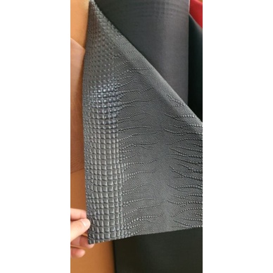 ( 3 ĐỘ DÀY) Simili da cá sấu /da rắn 3 màu khổ 1m4 dày 2mm (2li ...