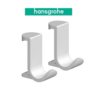 Móc Treo Khăn Đôi Hansgrohe WallStoris 27914 Lắp Đặt Không Khoan Linh Hoạt Chính Hãng Đức