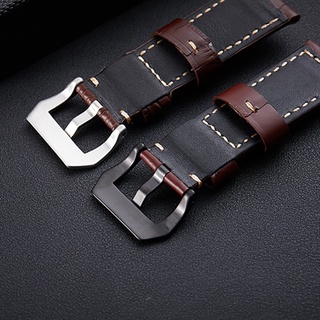 Dây Đeo Bằng Da Thật Màu Trơn Cho Đồng Hồ Panerai PAM111 441 20mm 22mm 24mm 26mm