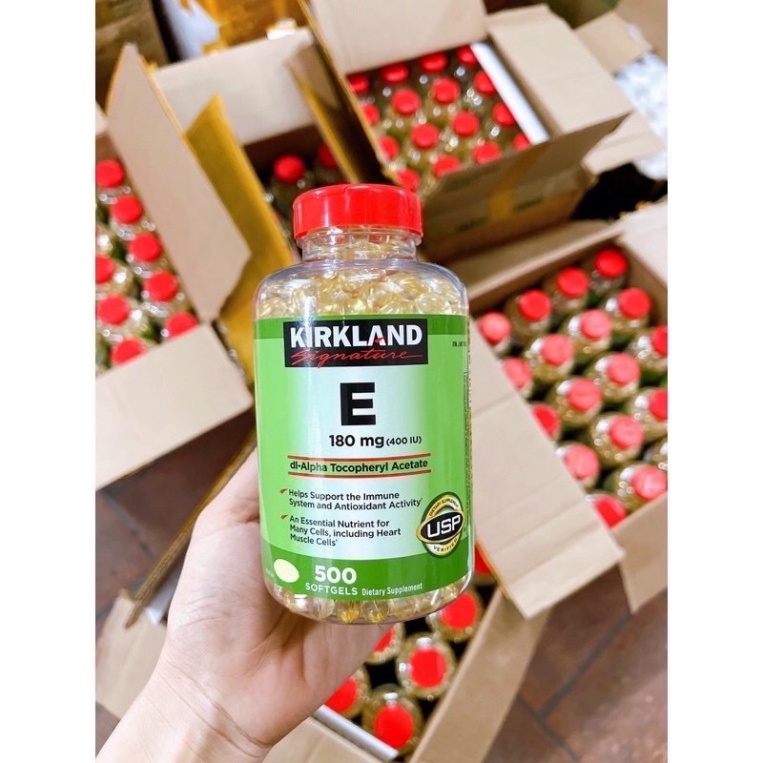  qua tang mien phi khong ban vien uong vitamin e kirkland signature vitamin e 400 my