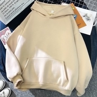 Áo hoodie nam nữ nỉ ngoại trơn, chất nỉ dày dặn mũ 2 lớp