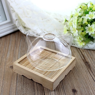Bình hoa thủy tinh hình mèo xinh xắn làm đồ trang trí