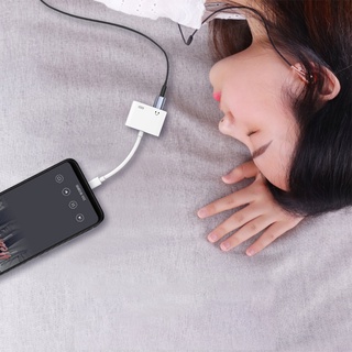 Giảm giá! ✨Bộ chuyển đổi giắc cắm tai nghe L sang 3,5 mm Bộ chia sạc nhanh PD cho Xiaomi Huawei Samsung