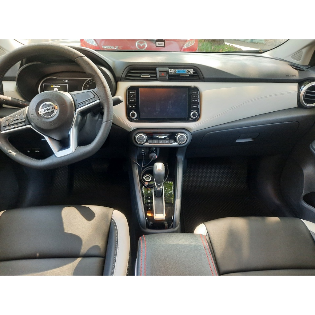 Thảm lót ô tô KATA cho xe Nissan Almera (2021-2024) - Khít với sàn, Chống trơn, Không mùi, Không ẩm mốc