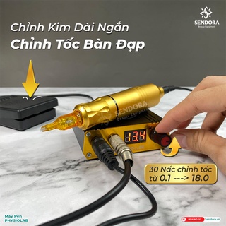 Máy PEN phun xăm môi, mày, tatto siêu nhanh