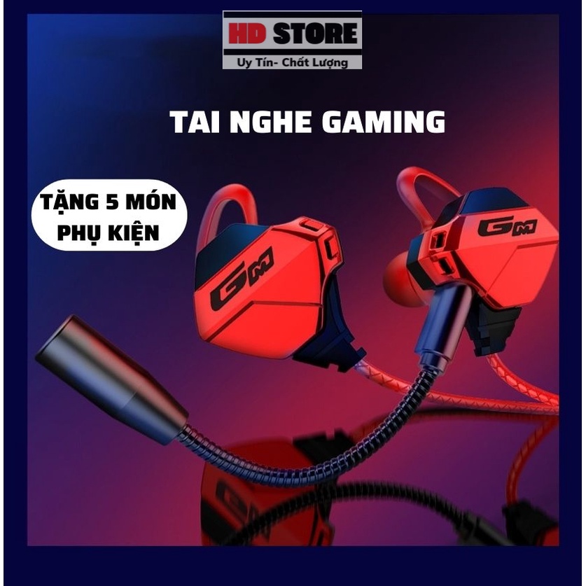 Tai nghe Gaming GMPro có Mic rời âm thanh chuẩn Stereo chuyên Game ...