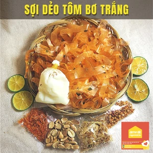 Bánh tráng BƠ, DẺO TÔM SỢI, BƠ TRẮNG dạng sợi trộn ăn liền, tiện lợi & nhanh chóng