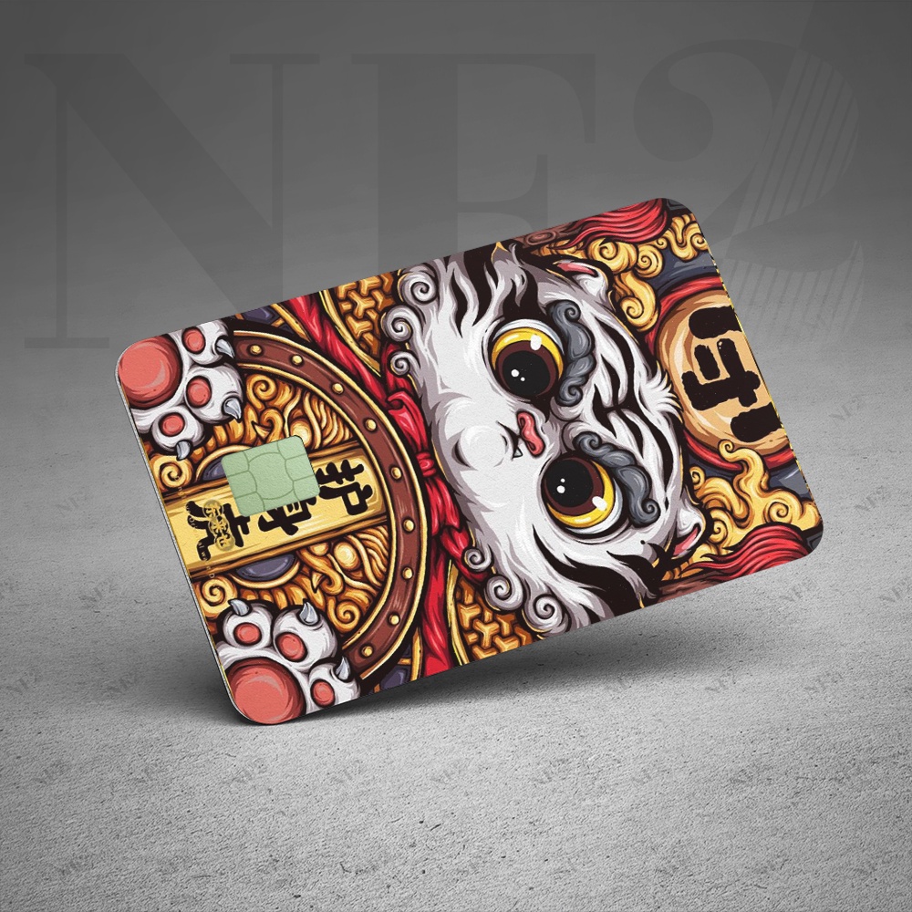 Miếng Dán Trang Trí BỘ TRANH DỄ THƯƠNG TQ 3 - Decal Thẻ ATM (Thẻ Chung Cư, Thẻ Xe, Debit, Credit)NF2