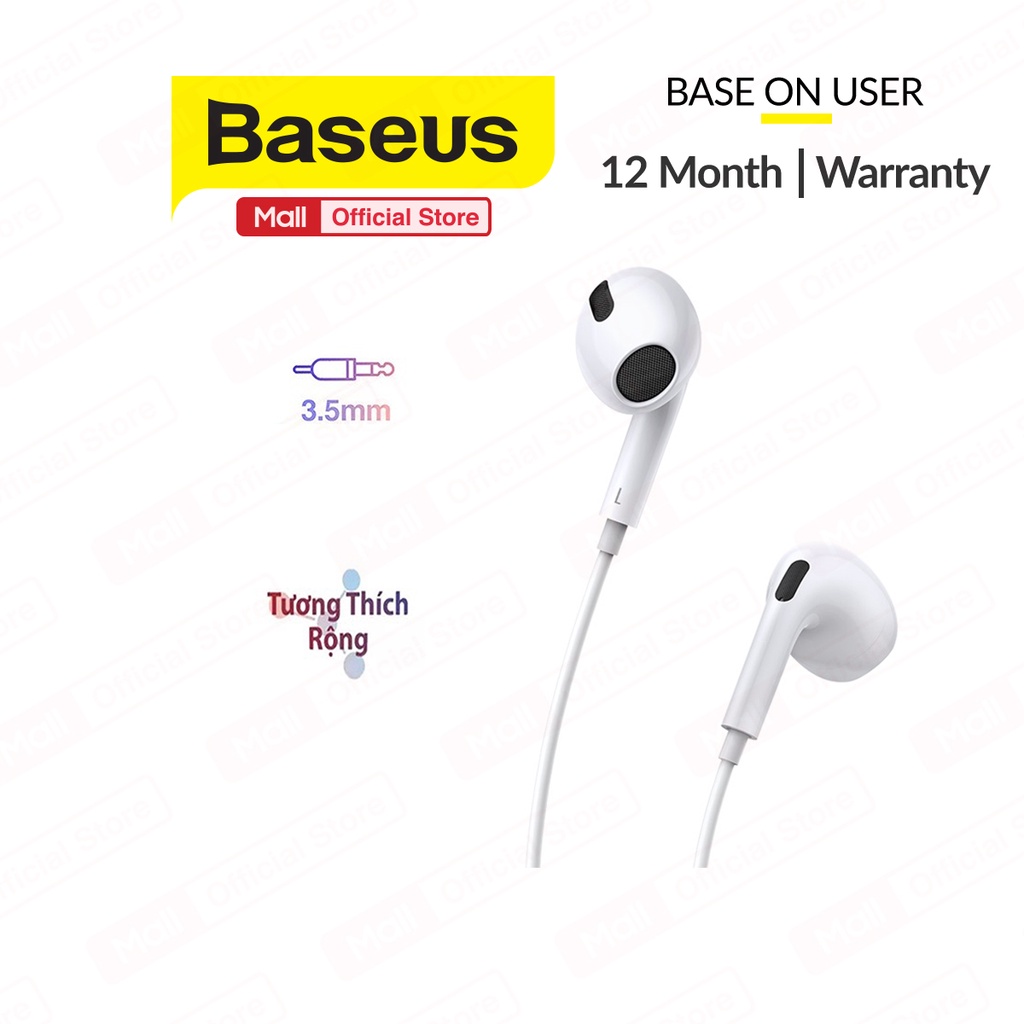 Ảnh Tai nghe có dây chân cắm Type-C Baseus Encok C17 tích hợp Micro dài 1.1M cho Android/Samsung/IP15pro/15promax/16pro 1