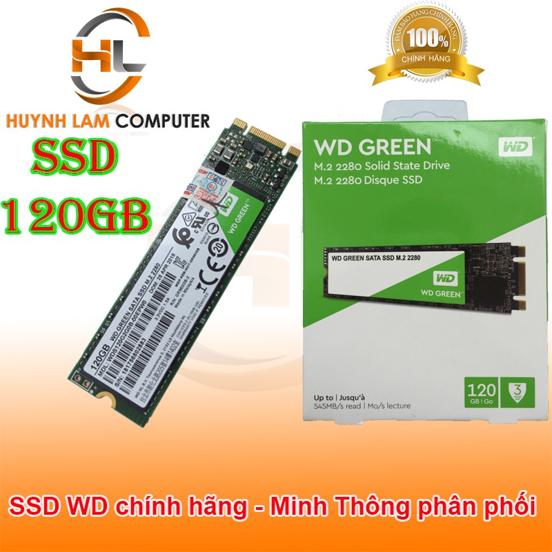 Ổ cứng SSD WD 120GB M2 Sata Chính hãng | Shopee Việt Nam